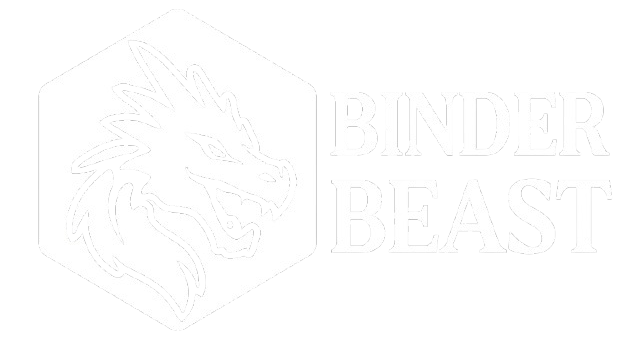 Binder Beast Logo - Premium Trading Card Binder Store UK