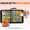 Dragon Pokemon Card Binder Front View with Premium Gift Box Packaging