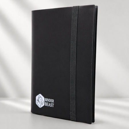 Binder Beast Black Premium 9 Pocket Trading Card Binder - 360 Pockets Side Loading Album for TCG, Pokemon, Football, Baseball and Sports Cards