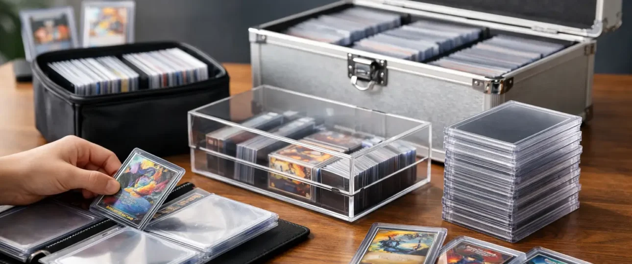 How to Store Trading Cards Safely