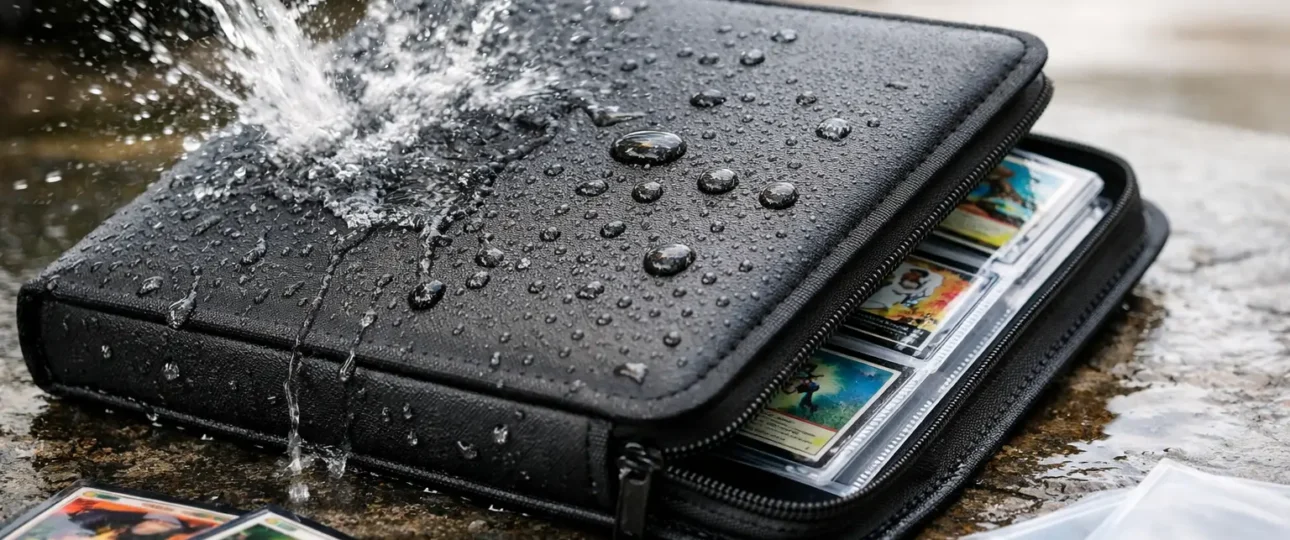 Why a Water Resistant Card Binder Matters