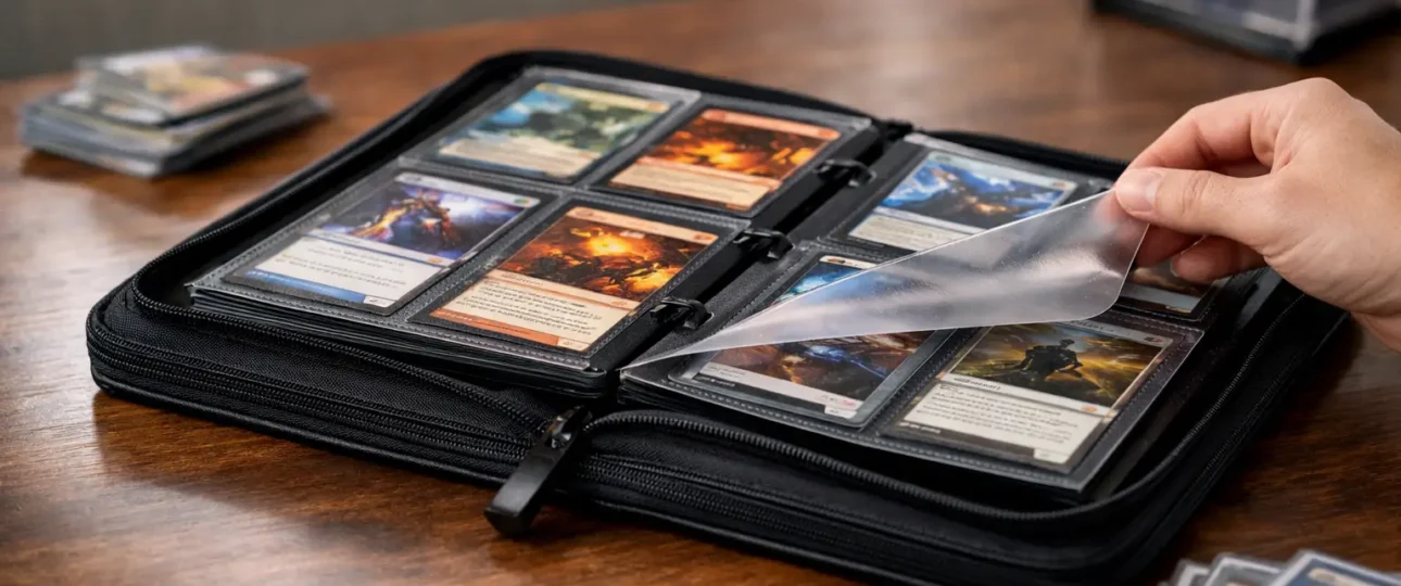 Zip Binder for Trading Cards: What Matters