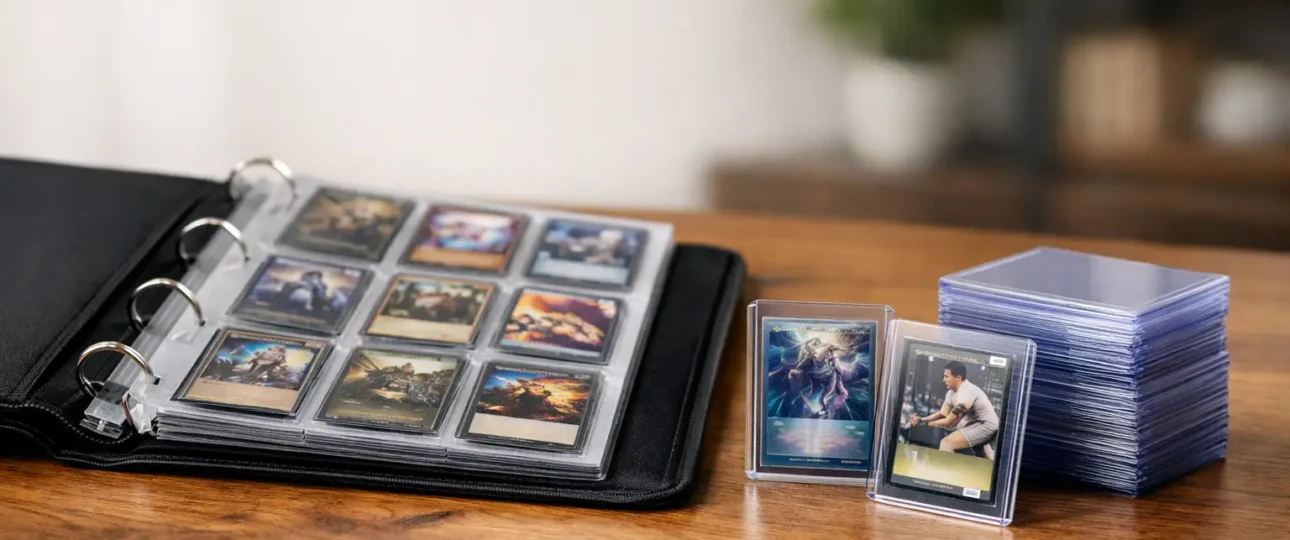 Binder or Toploader for Card Storage: Which Wins?