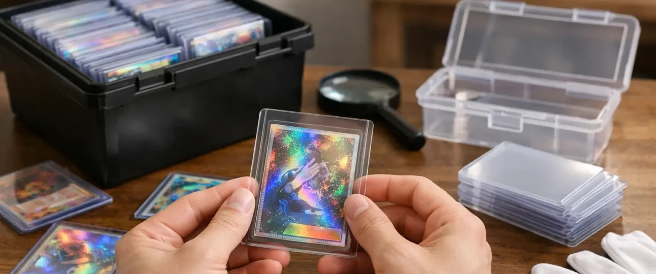 How to Archive Holographic Cards Safely at Home