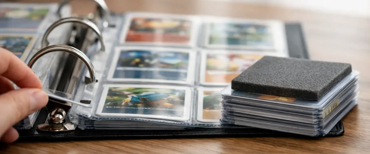 How to Prevent Binder Ring Dents in Cards